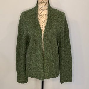 Eileen Fisher Italian Wool Blend Flyaway Cardigan